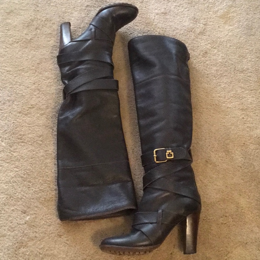 CHLOE Paddington Knee High Heeled Boots